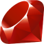 Logo of Ruby